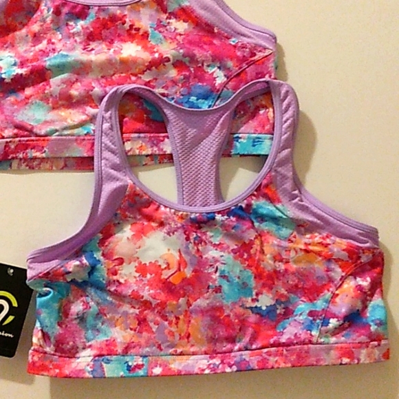 ☆Bundle Lot☆ 2 Champion Girls Moisture Wicking Sports Bra's☆ Size XL(14-16) - Picture 3 of 7